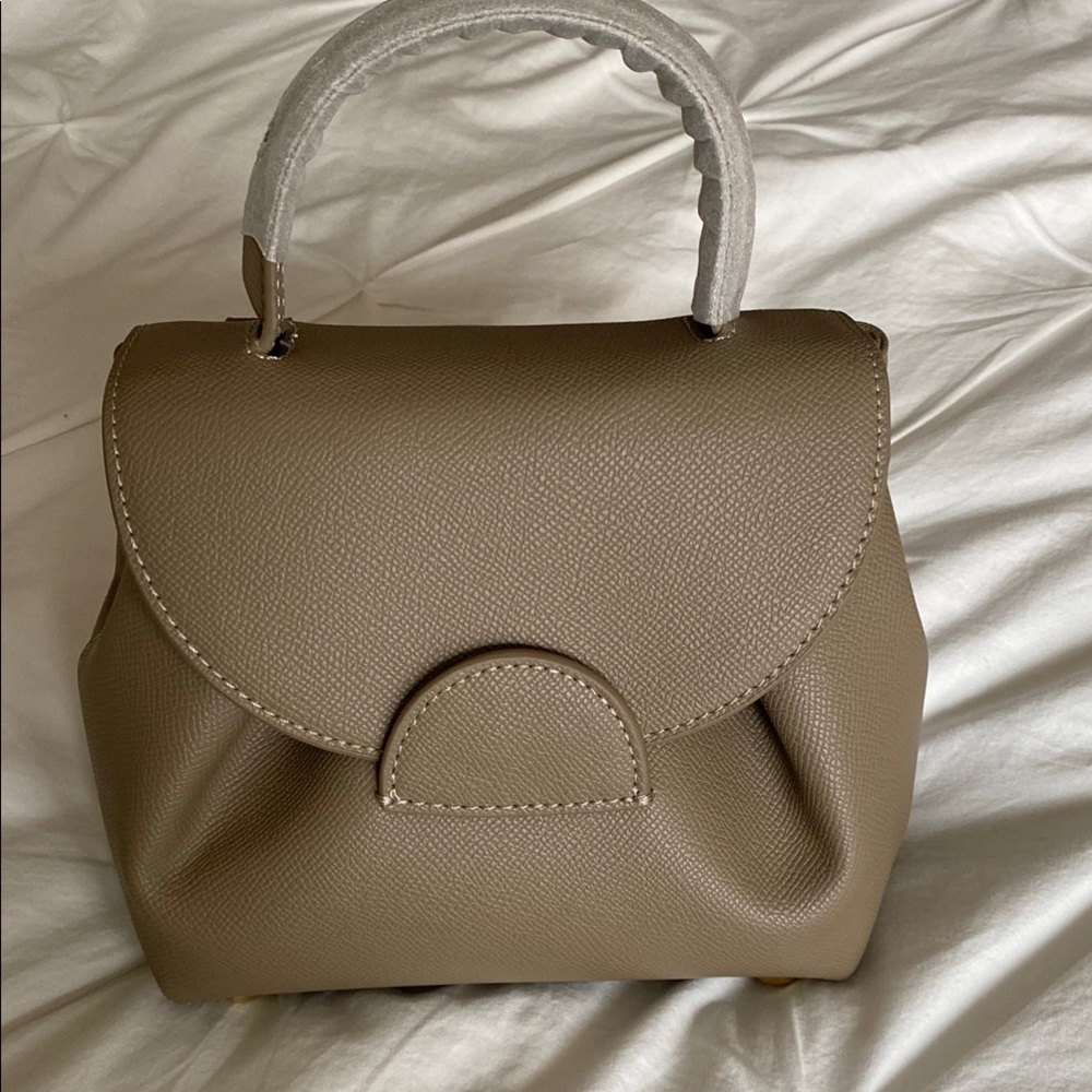 Taupe Handbag/Crossbody bag